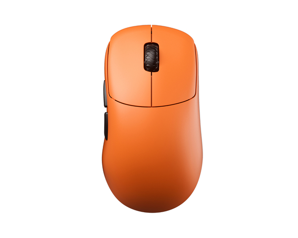 LAMZU Thorn V2 tr&aring;dl&ouml;s ergonomisk gamingmus, orange