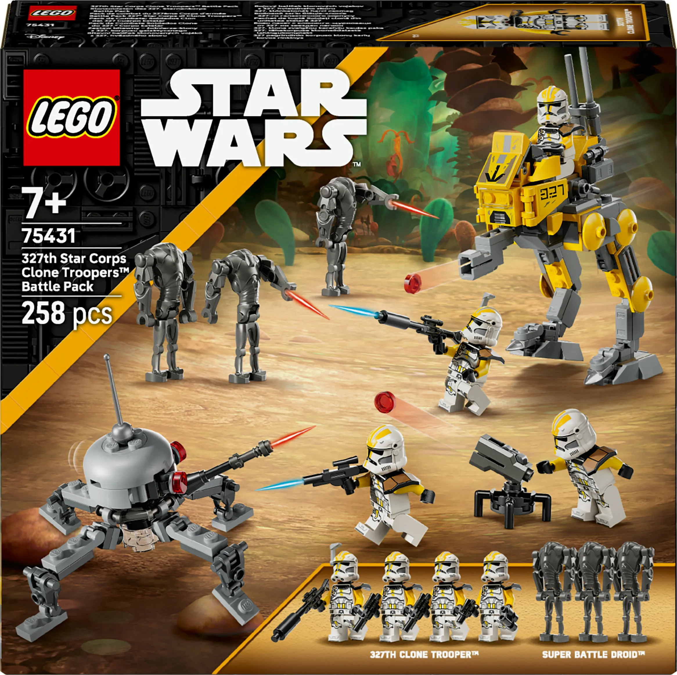 LEGO Star Wars 327. taivasjoukon kloonisotilaat –taistelupaketti 75431 LEGO Star Wars 327. taivasjoukon kloonisotilaat –taistelupaketti 75431