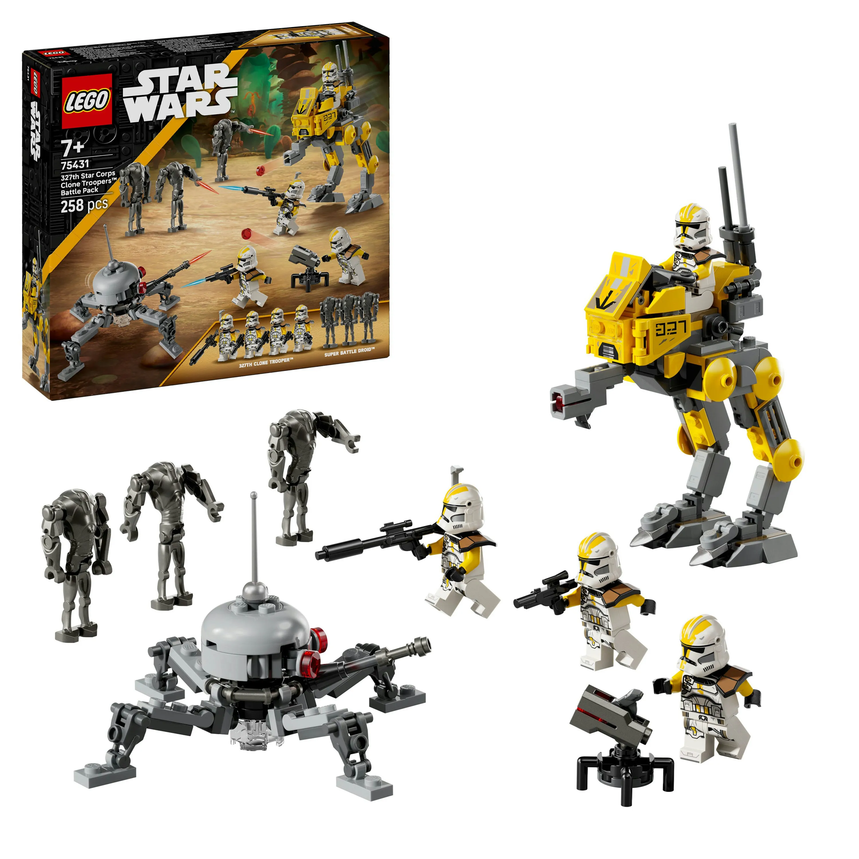 LEGO Star Wars 327. taivasjoukon kloonisotilaat –taistelupaketti 75431 LEGO Star Wars 327. taivasjoukon kloonisotilaat –taistelupaketti 75431