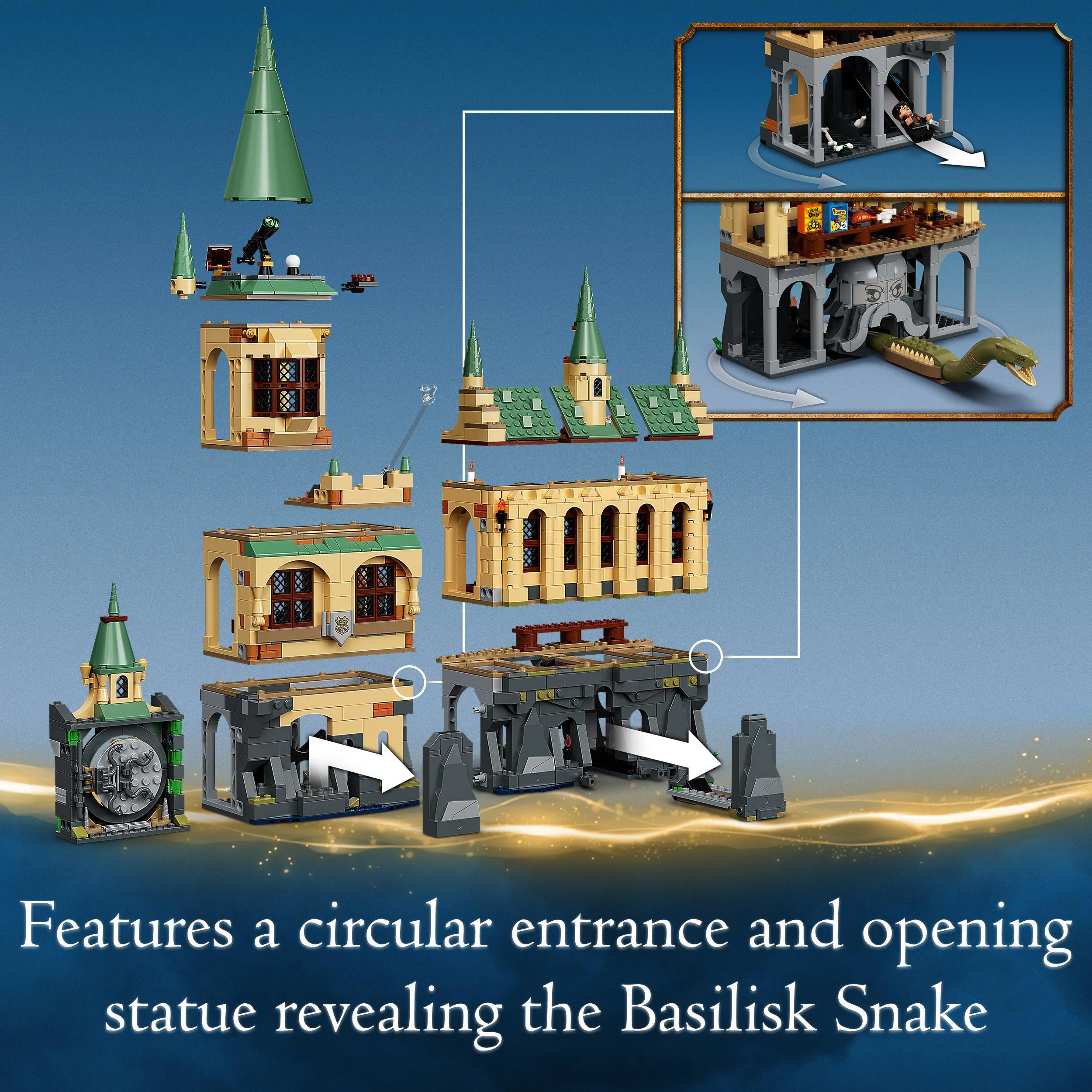 Lego Harry Potter Hogwarts Chamber of Secrets 76389