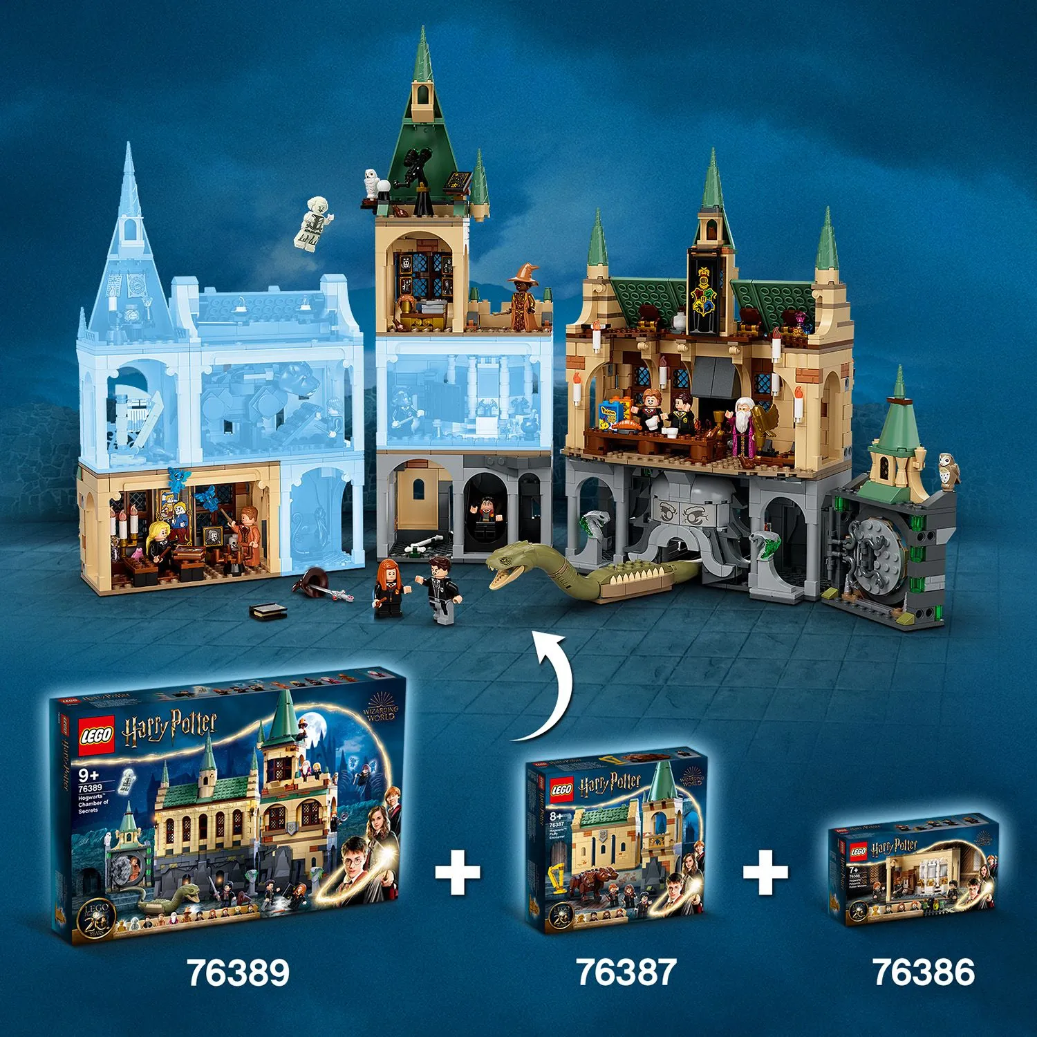 Lego Harry Potter Hogwarts Chamber of Secrets 76389