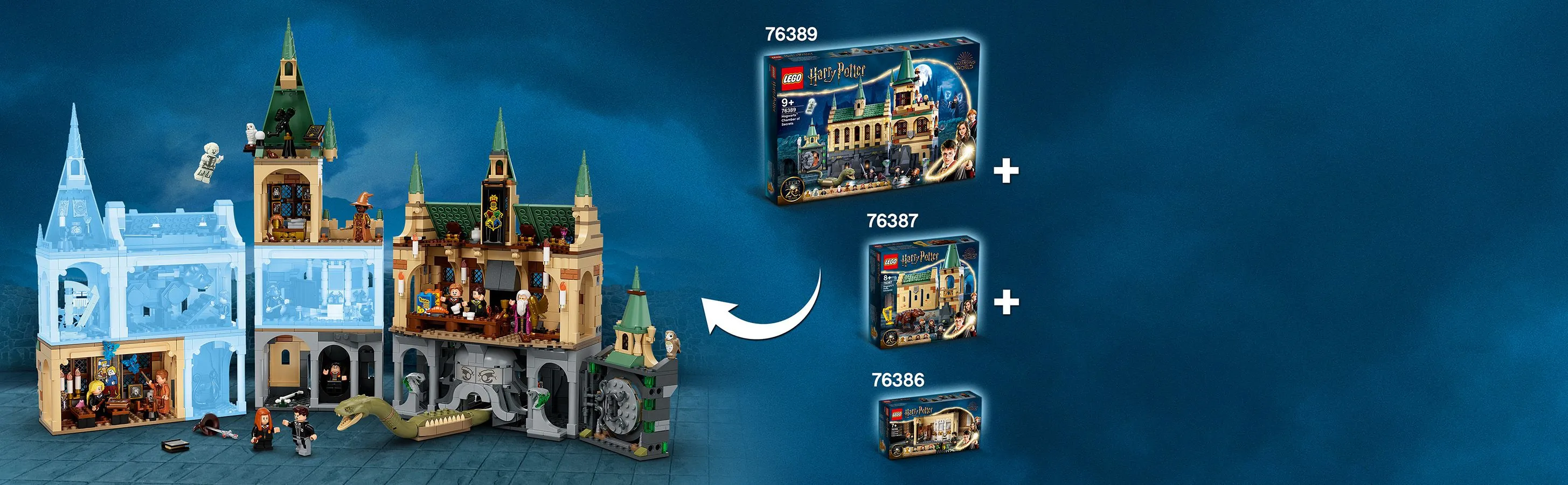 Lego Harry Potter Hogwarts Chamber of Secrets 76389