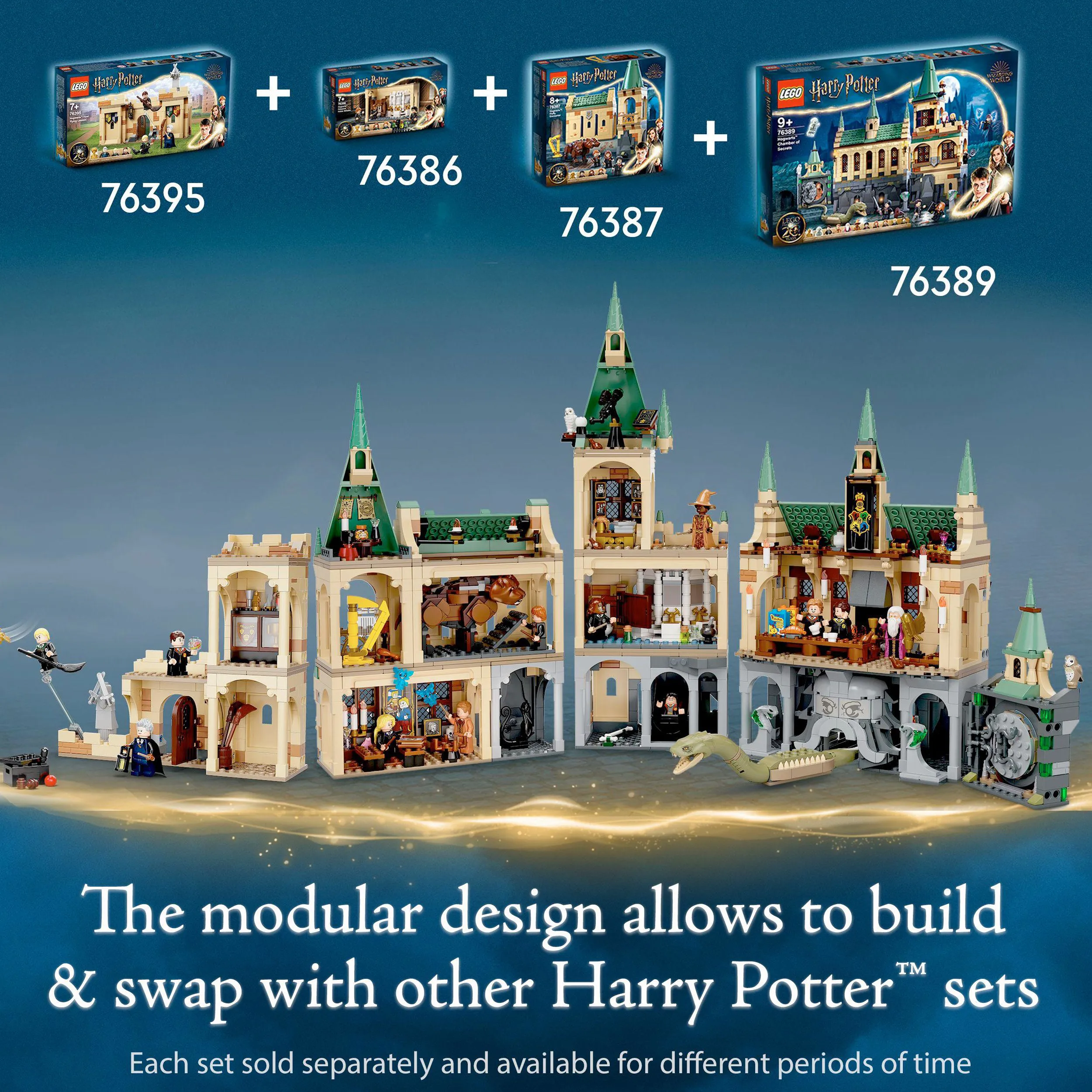 Lego Harry Potter Hogwarts Chamber of Secrets 76389