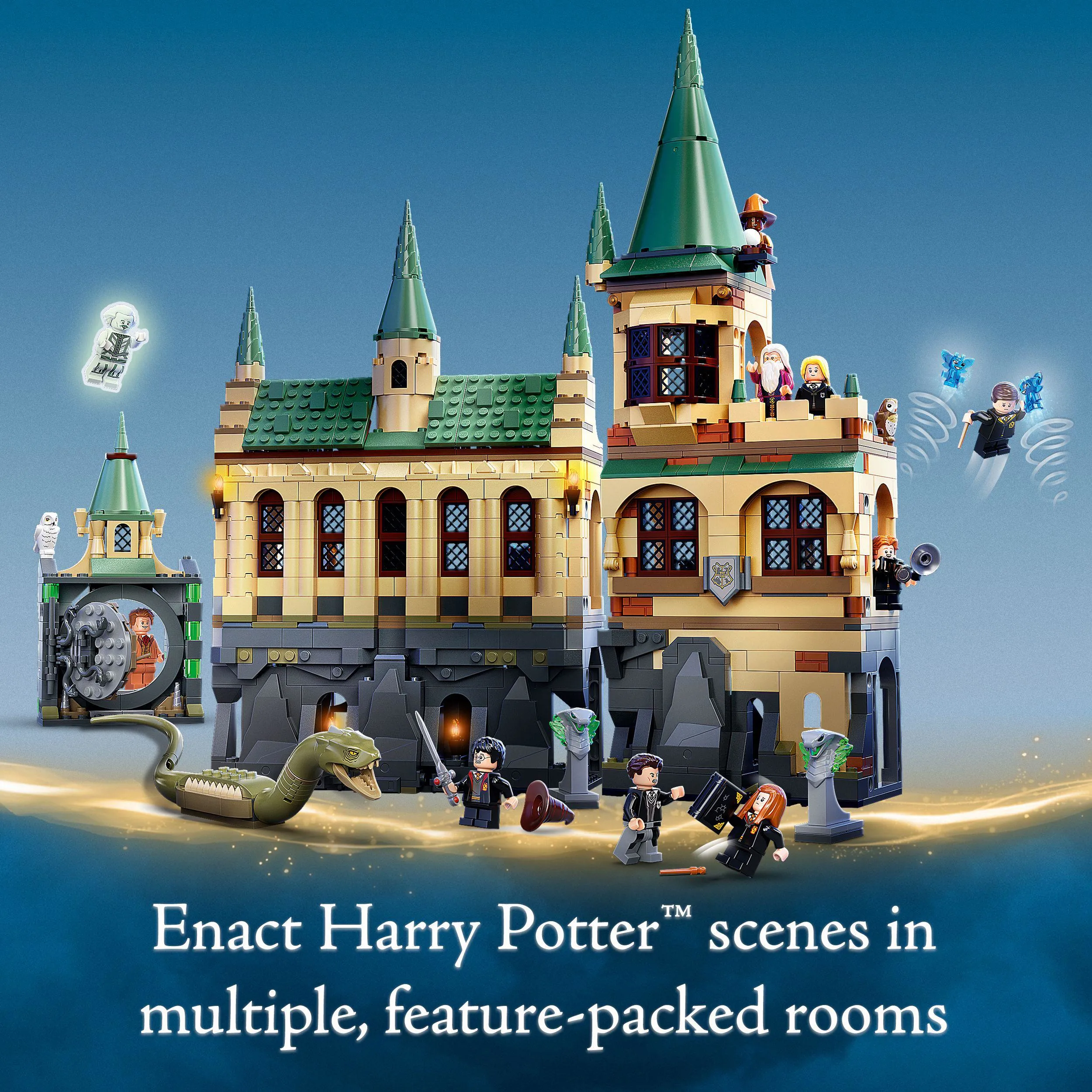 Lego Harry Potter Hogwarts Chamber of Secrets 76389