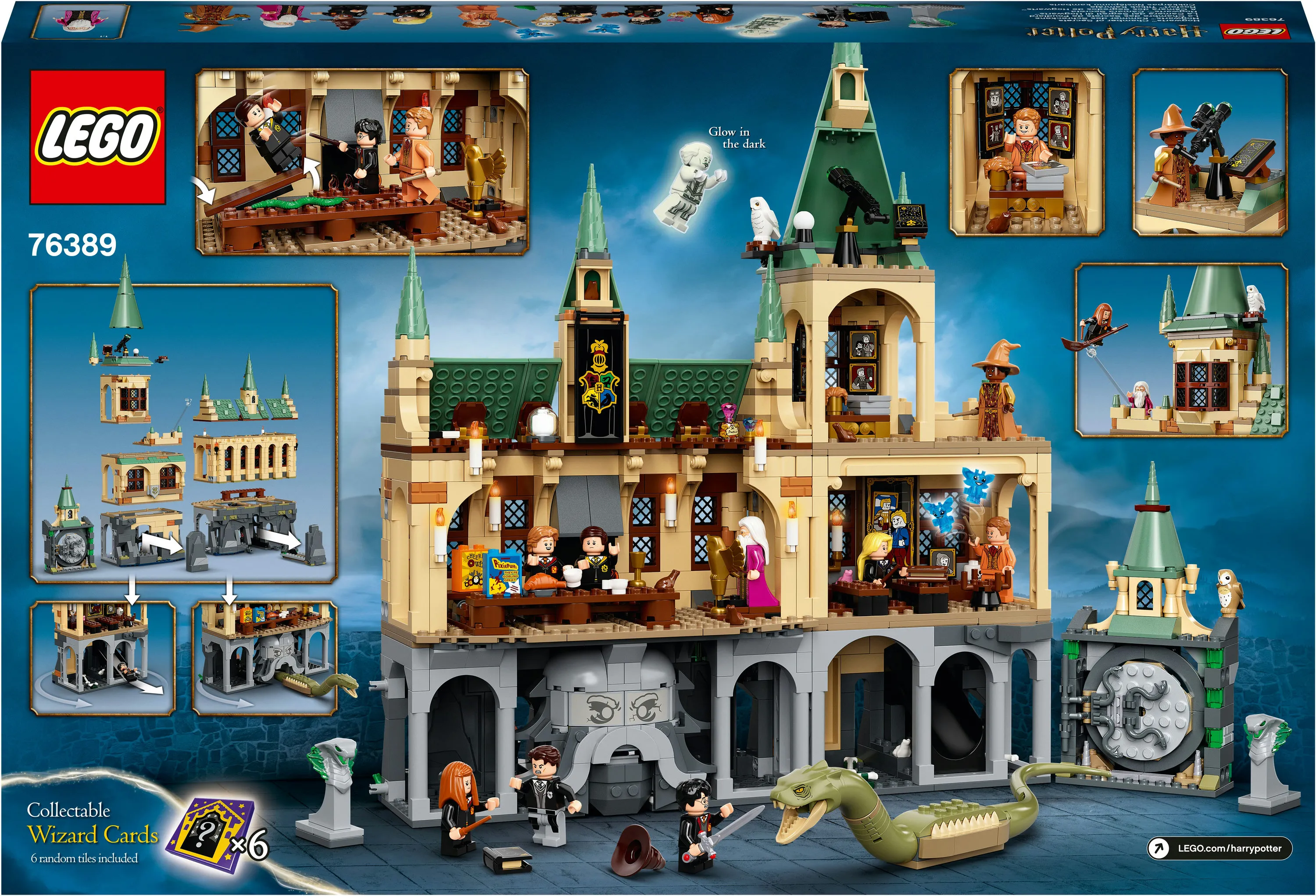 Lego Harry Potter Hogwarts Chamber of Secrets 76389