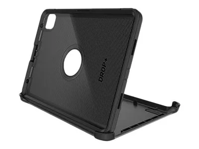 OtterBox Defender Series - Suojakotelo tabletille - rugged - polykarbonaatti, synteettinen kumi - musta - 11" malleihin Apple 11-inch iPad Pro (3. sukupolvi) -