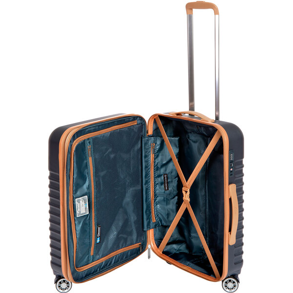 Cavalet Pasadena Medium - suitcase, dark blue/tan