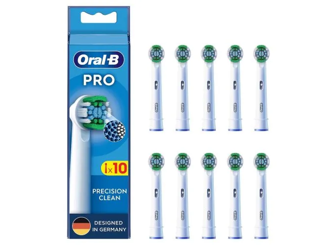 Oral-B Precision Clean - borsthuvud, vit, 10st