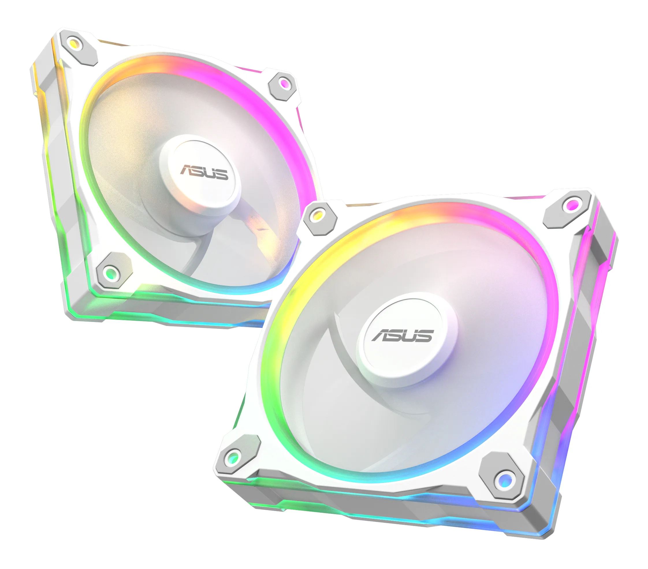 Asus Prime MR120 ARGB 120mm - case fan, White, 3 pcs