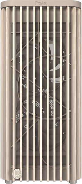 ASUS ProArt PA401 Wood Edition Midi-Tower Case with window, Beige