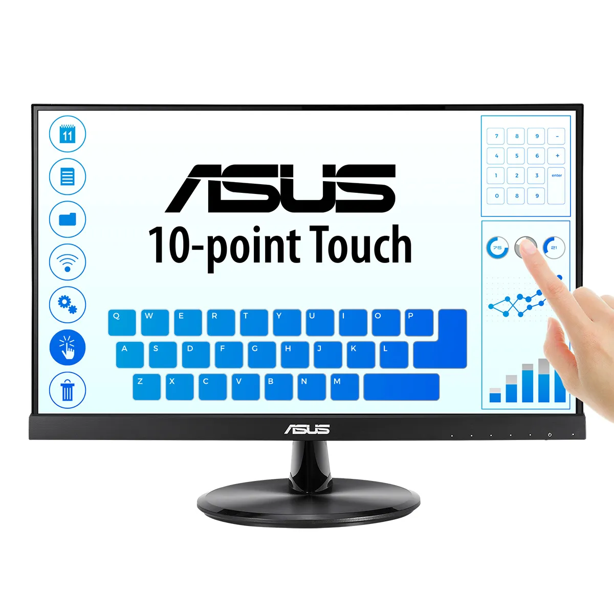 Asus 21.5" VT229H Full HD, IPS -näyttö
