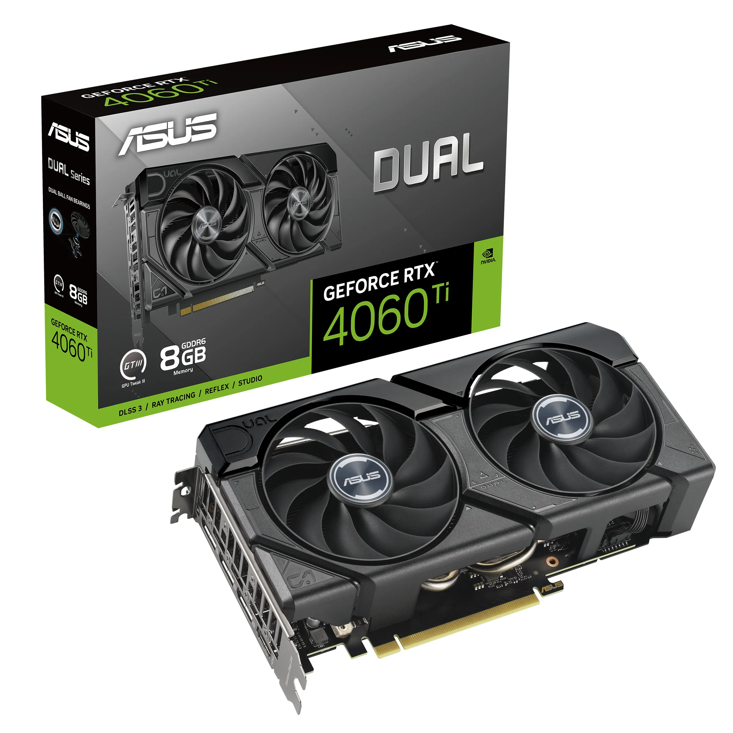 Asus GeForce RTX 4060 Ti Evo 8GB - Graphics card