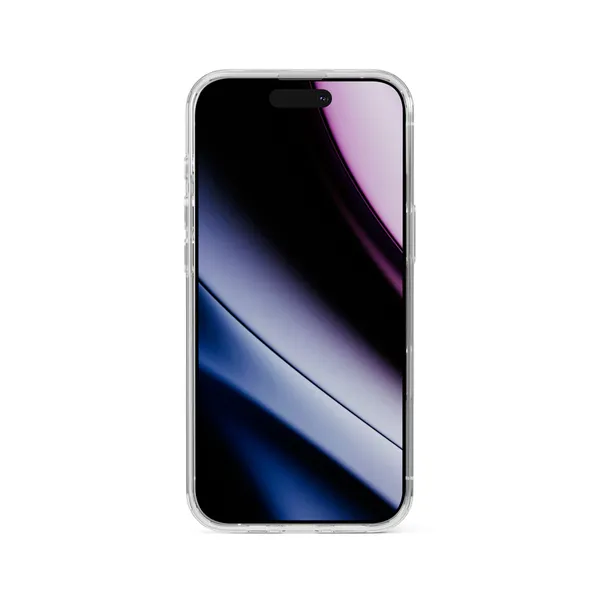 Epico Hero Case iPhone 17 Pro Ultralight cover Raised Edges  &  Camera Frame, Transparent