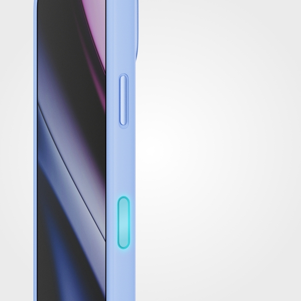 Epico HeroMatte Pro Mag+ Case | iPhone 17 Pro/18 Pro | Light Blue | Qi2  &  MagSafe Compatible | Crossbody Ready  &  Camera Island Protector