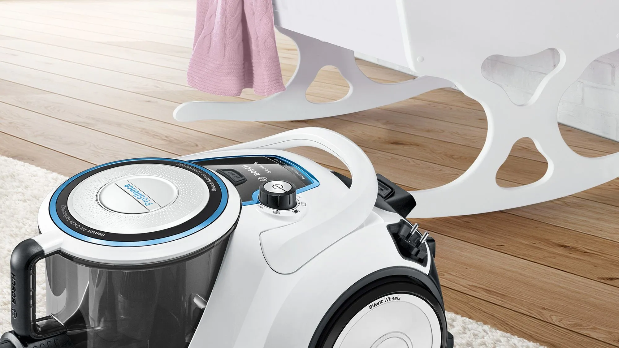 Bosch Serie 6 BGC41LSIL ProSilence - dammsugare