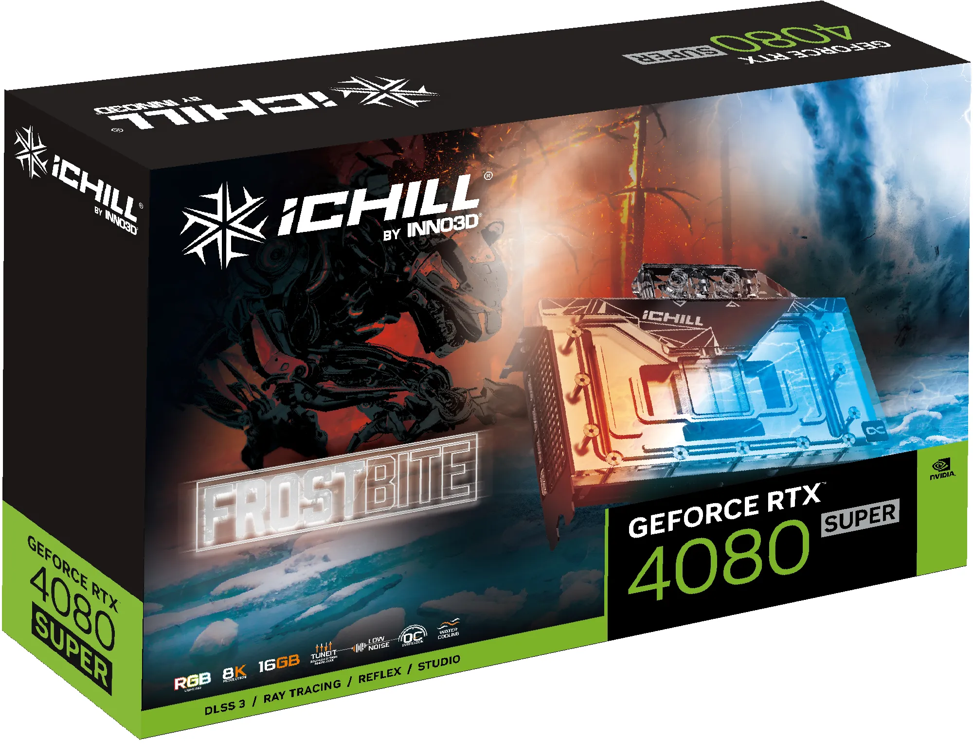Inno3D GeForce RTX 4080 SUPER iChill Frostbite 16GB - Graphics card