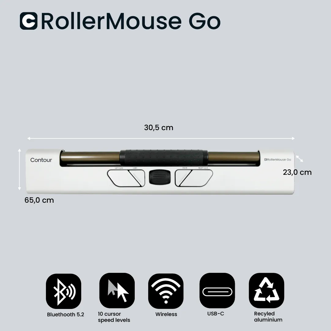 CONTOUR RollerMouse Go
