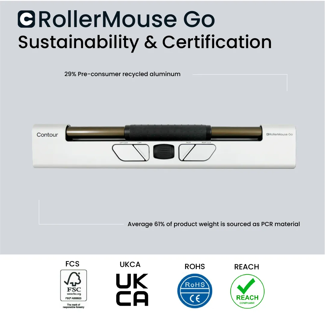 CONTOUR RollerMouse Go