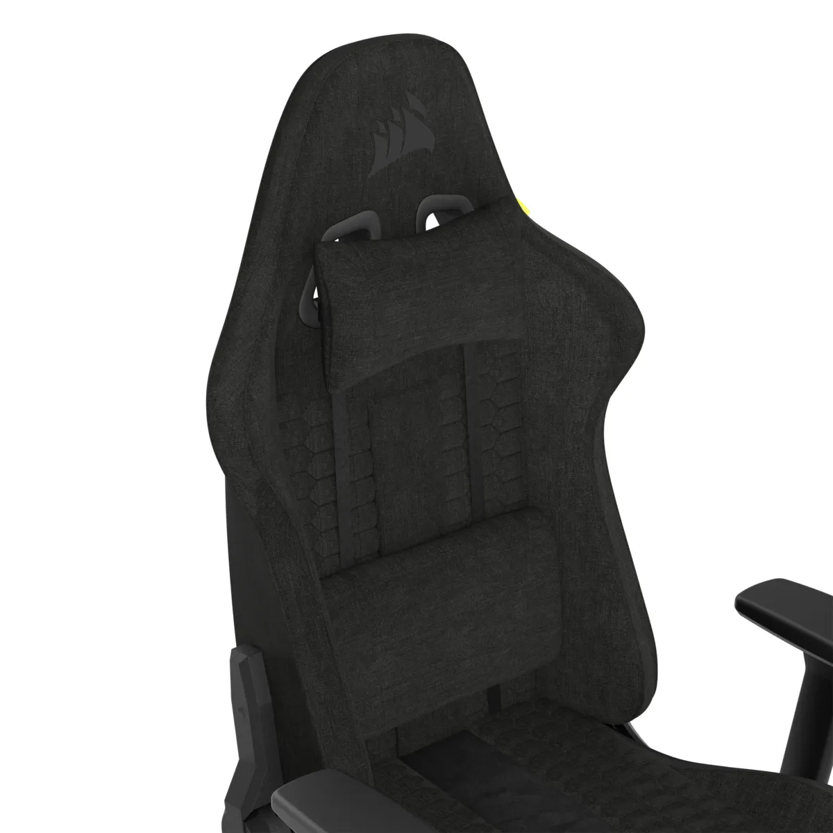 Corsair TC100 Relaxed Fabric - spelstol, svart