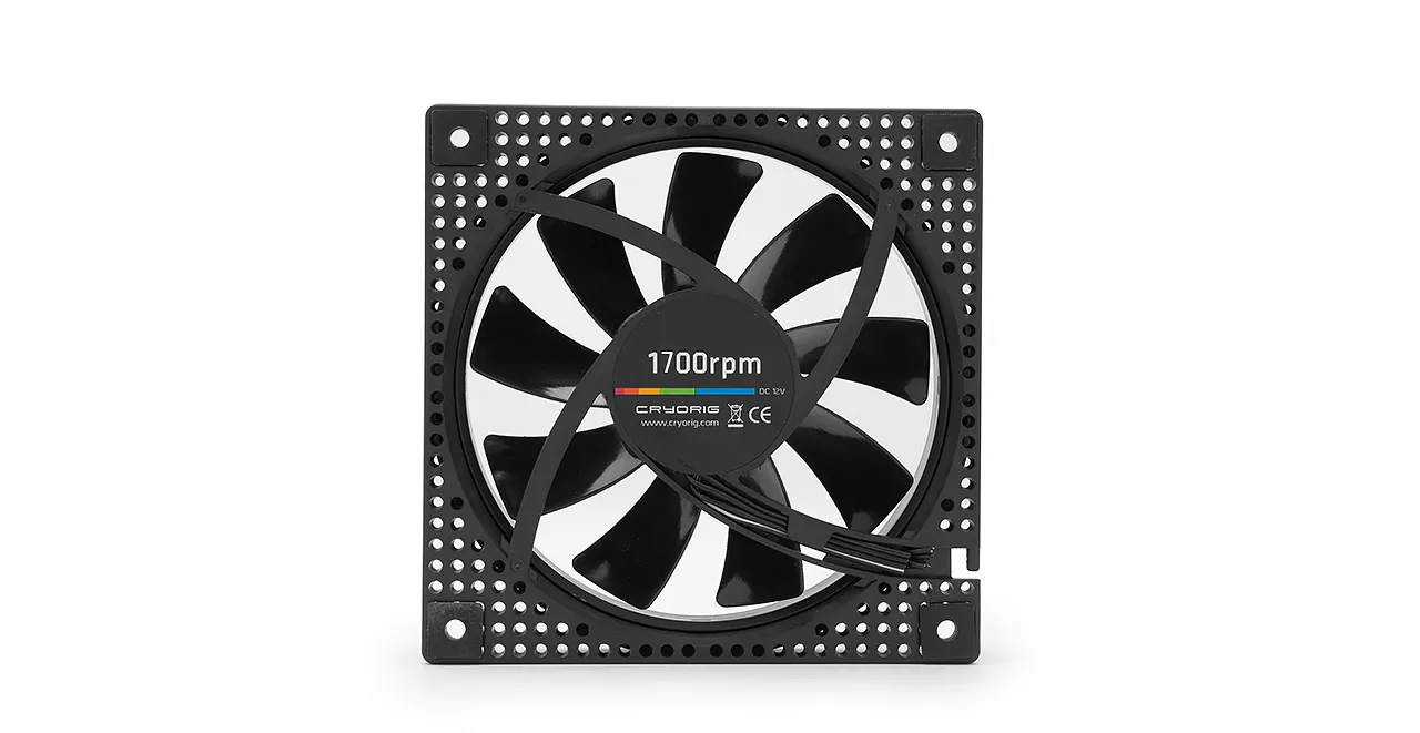 Cryorig Crona S - PWM, ARGB, 120mm - case fan, black