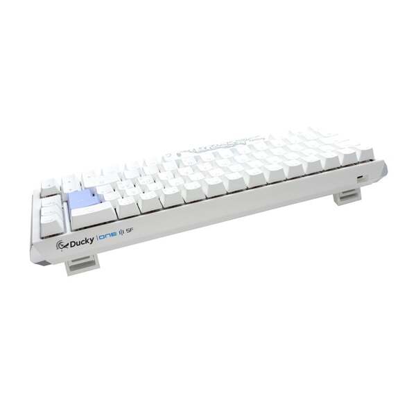 Ducky One 3 SF 65% Mechanical Gaming Keyboard, Cherry MX Red, Pure White