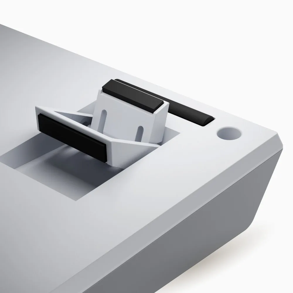 Ducky One X - Valkoinen Nordic - Mini 60% - Ducky Inductive Switch (analog) Tri-Mode (Wireless, BT, Cord)