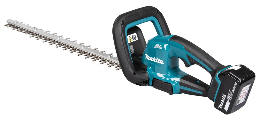 Makita &ndash; akkuk&auml;ytt&ouml;inen pensasleikkuri, 18 V  Li-ion akku