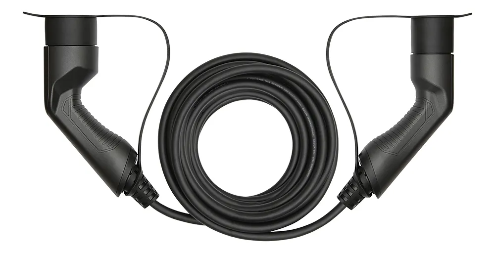 DELTACO e-Charge, cable type 2 - type 2, 1 phase, 32A, 10M - electric car charging cable