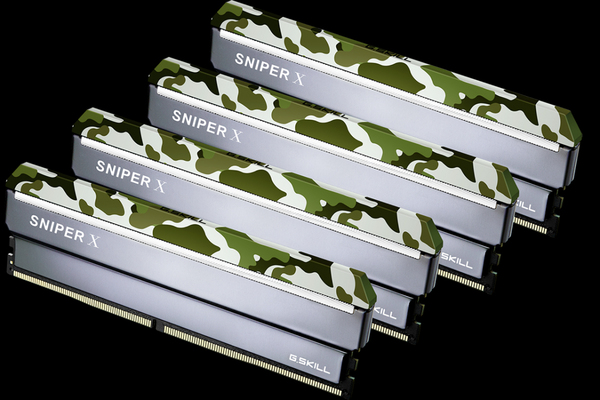 G.SKILL Sniper X 32 GB (2 x 16 GB) DDR4 3000 MHz, CL16 minne, kamouflage (XMP)