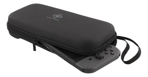 Deltaco GAM-033 GAMING Nintendo Switch hard carry case, tilaa 5 pelille, musta
