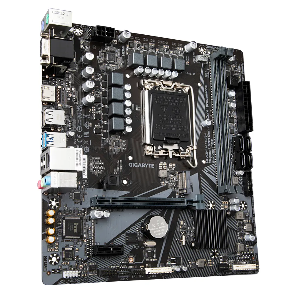 Gigabyte H610M H DDR4 mATX - motherboard