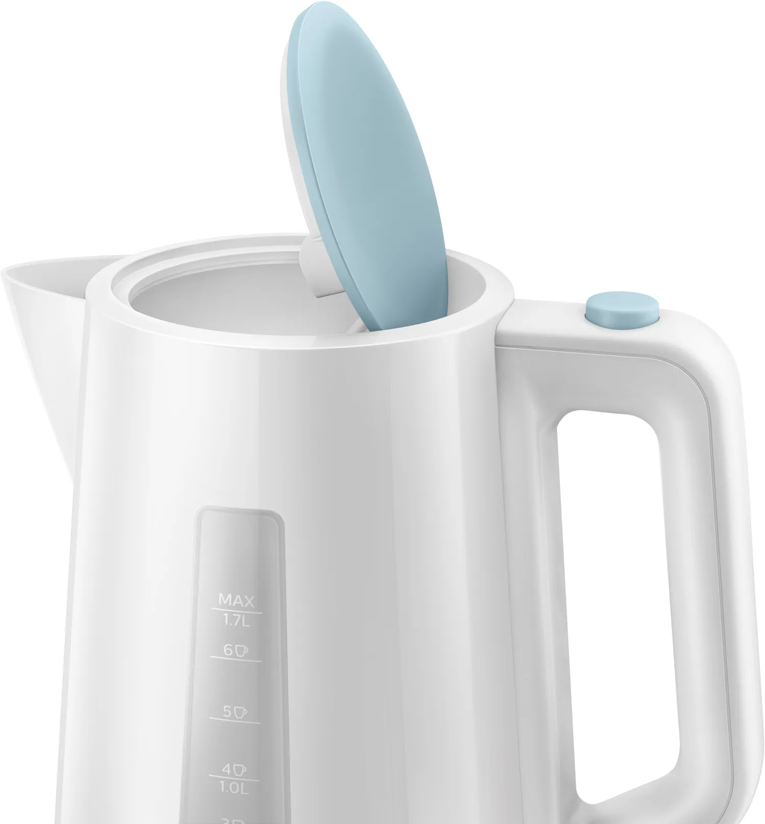 Philips Series 3000 HD9318/70 vattenkokare, 1,7 l, 2200 W, vit