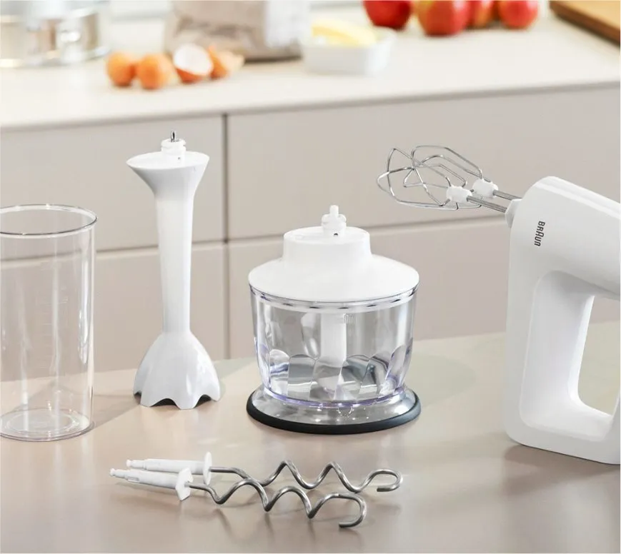 Braun MultiMix 3 HM 3135 - hand mixer&nbsp;white/grey
