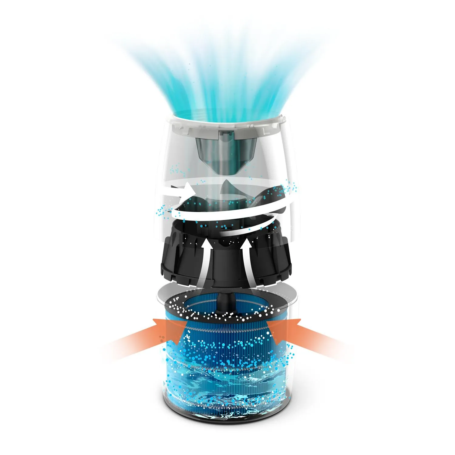 Philips  HU3916 3000 Series - humidifier, white