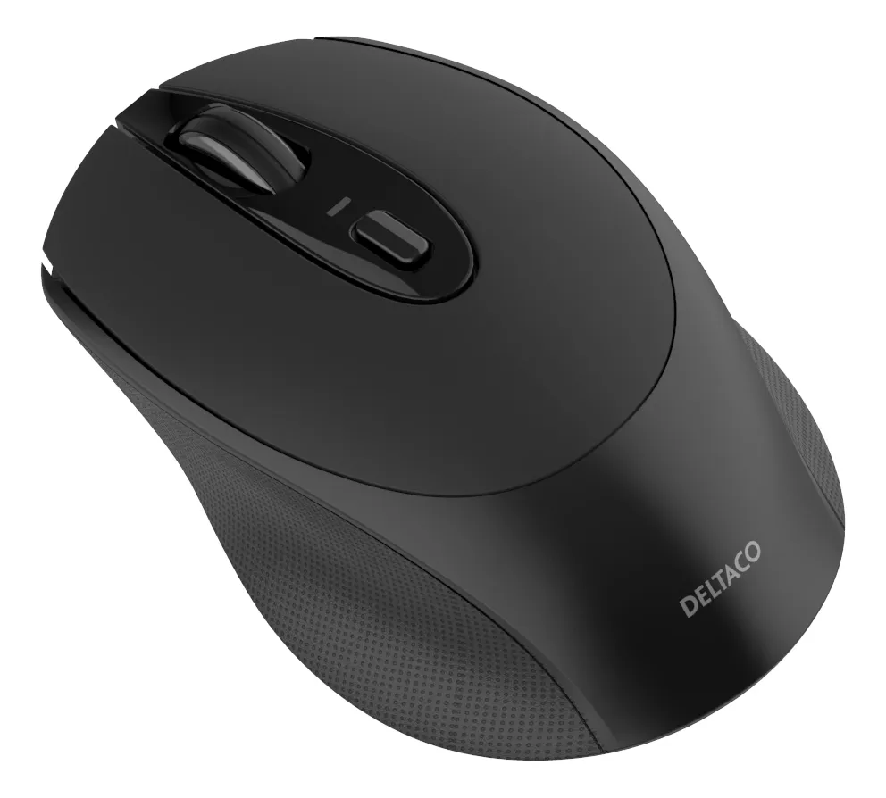 Deltaco MS-804 - wireless mouse, grey