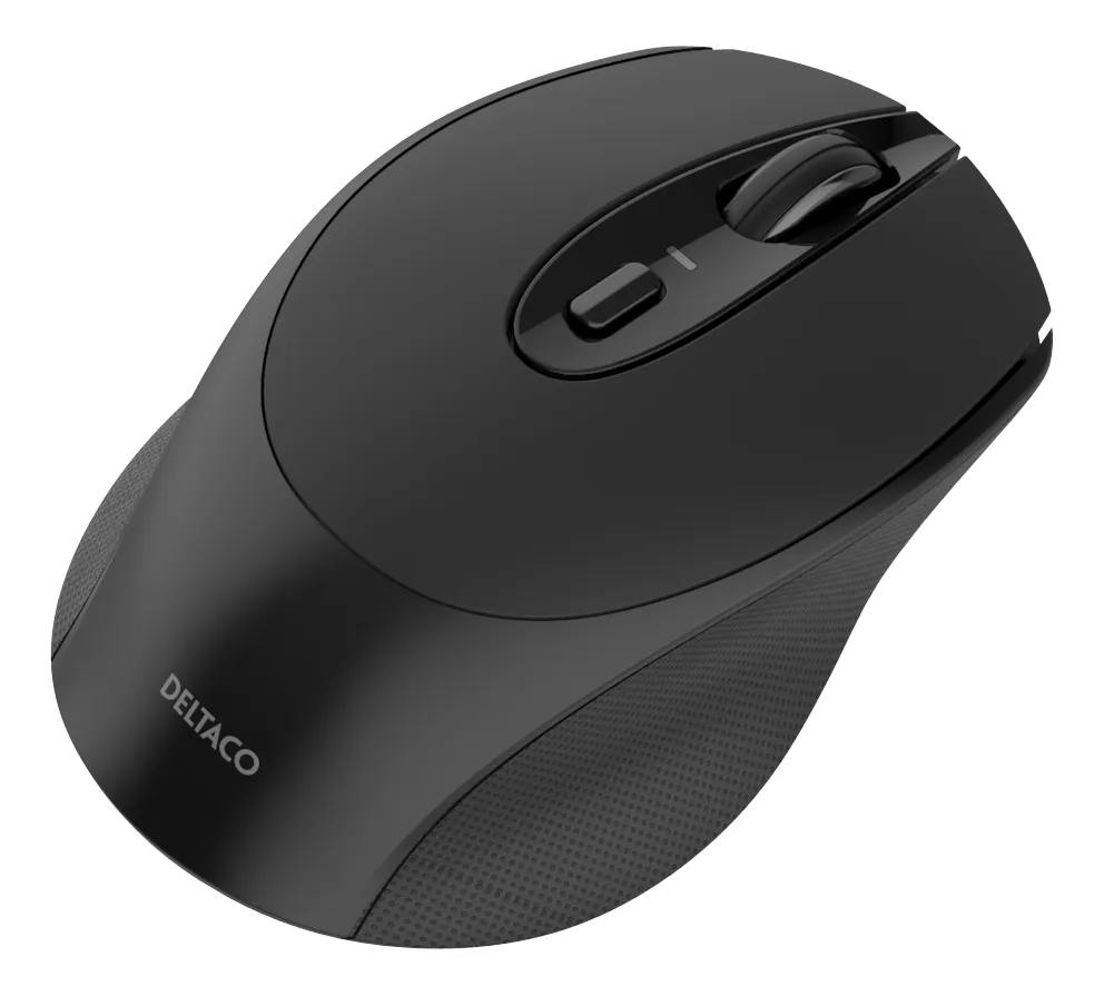 Deltaco MS-804 - wireless mouse, grey