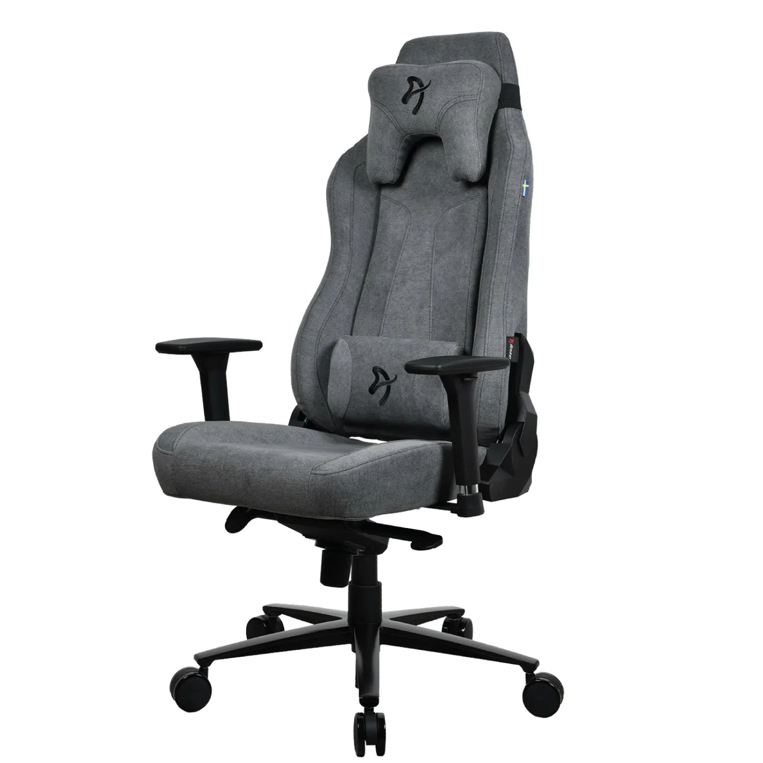 Arozzi Vernazza Soft Fabric - spelstol, aska