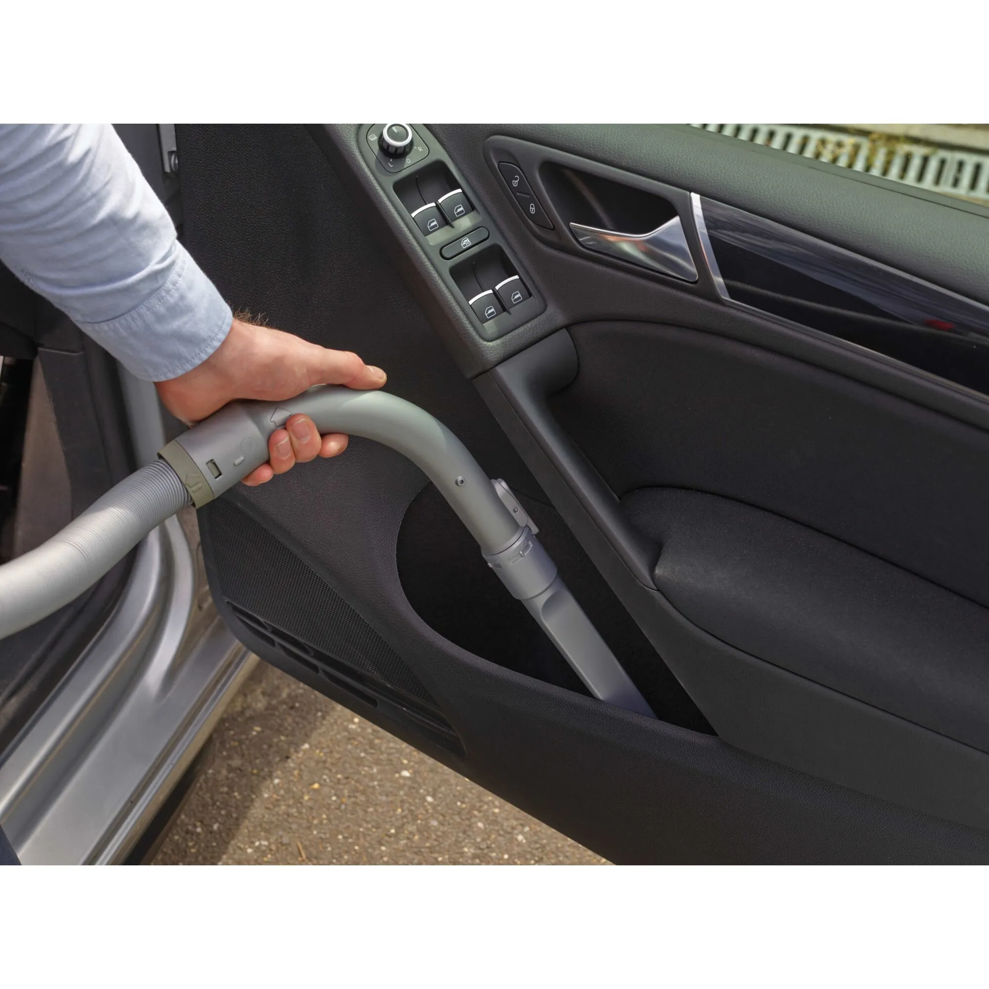Black+Decker Dustbuster Flexi Auto PD1200AV 12V 0.56L Handheld vacuum cleaner, Grey, Orange