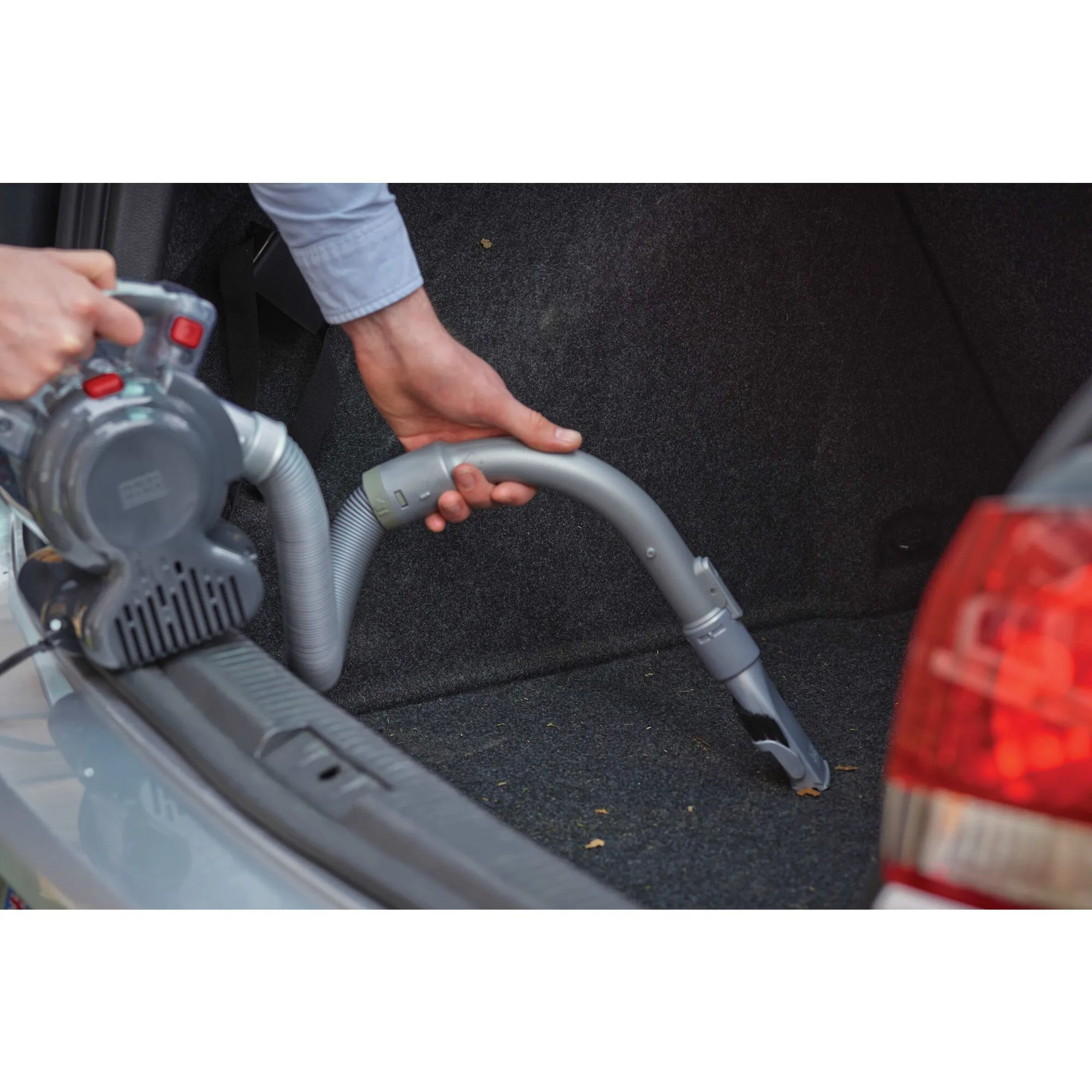 Black+Decker Dustbuster Flexi Auto PD1200AV 12V 0.56L -k&auml;sik&auml;ytt&ouml;inen imuri, harmaa, oranssi