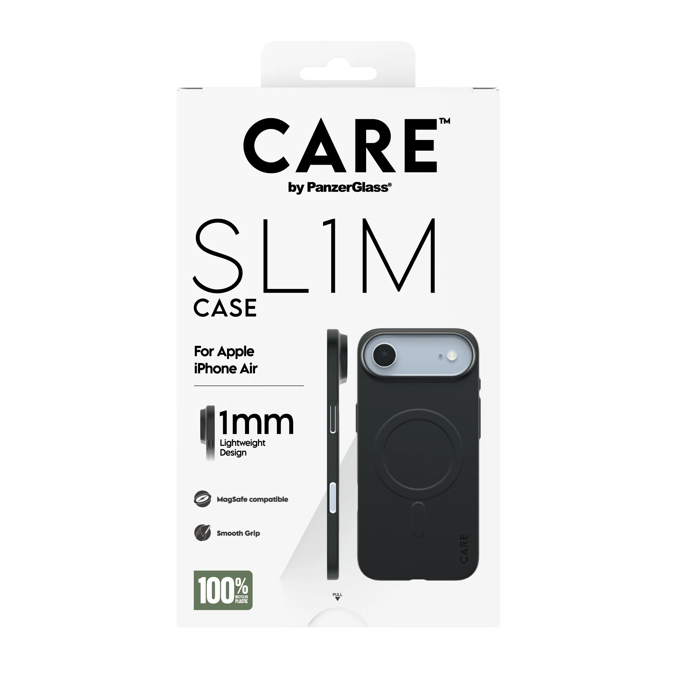 PanzerGlass CARE SL1M MagSafe Case for iPhone Air, Black