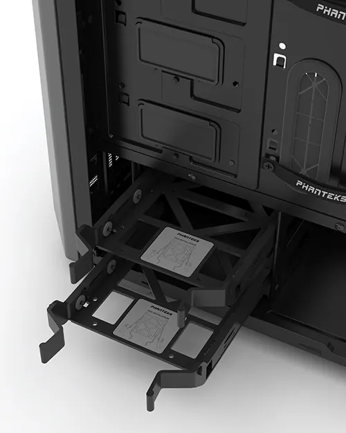 Phanteks Eclipse P400 Mid Tower Case. Tempered Glass. Anthracite Grey