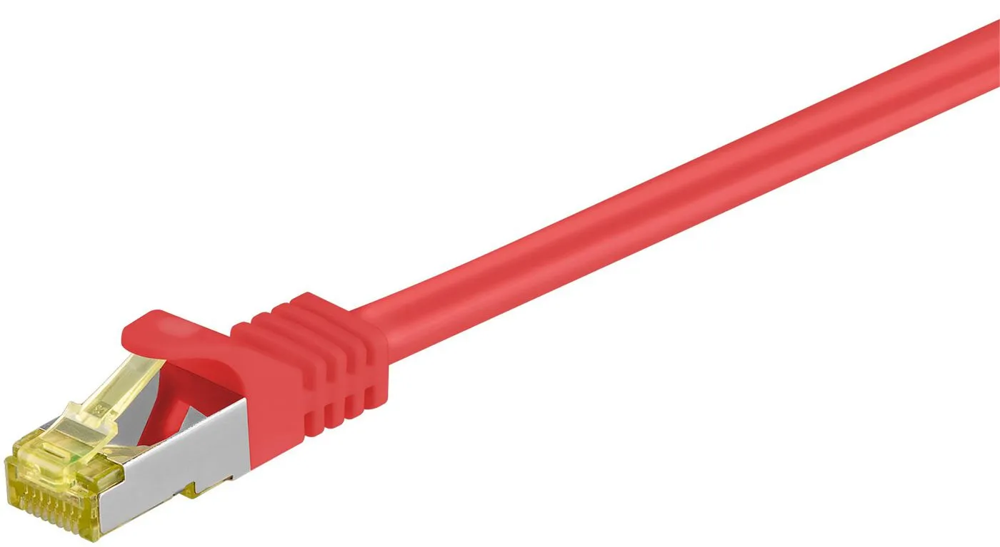 MicroConnect Cat7 S/FTP PiMF - network cable, 30 m, Red