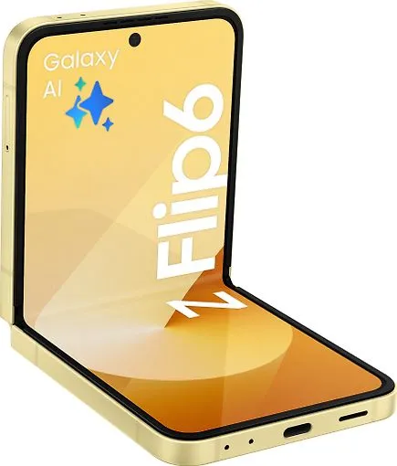 Samsung Galaxy Galaxy Z Flip6 256 Gt/12 GB -Android-puhelin, Keltainen