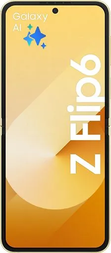 Samsung Galaxy Galaxy Z Flip6 256 Gt/12 GB -Android-puhelin, Keltainen
