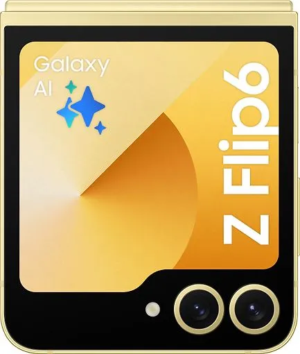 Samsung Galaxy Galaxy Z Flip6 256 Gt/12 GB -Android-puhelin, Keltainen