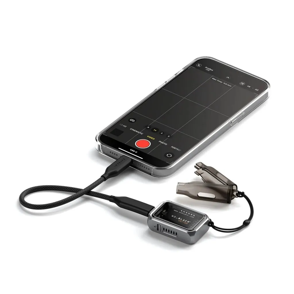 Satechi Mini NVMe SSD-kabinett
