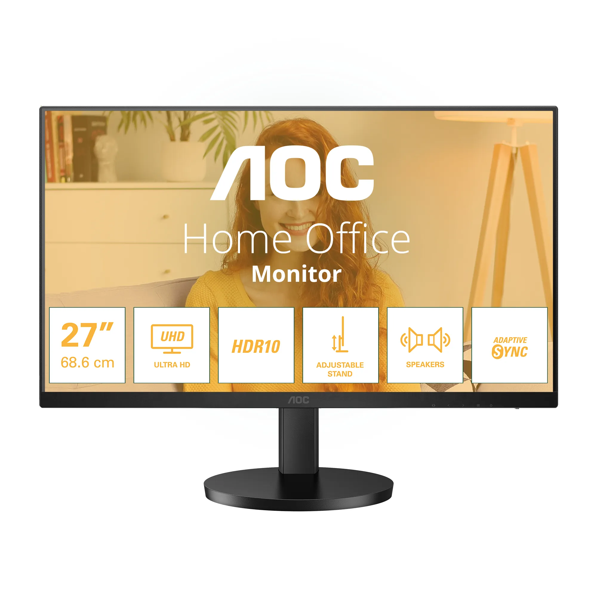 AOC 27" U27B3AF 4K UHD, IPS - monitor