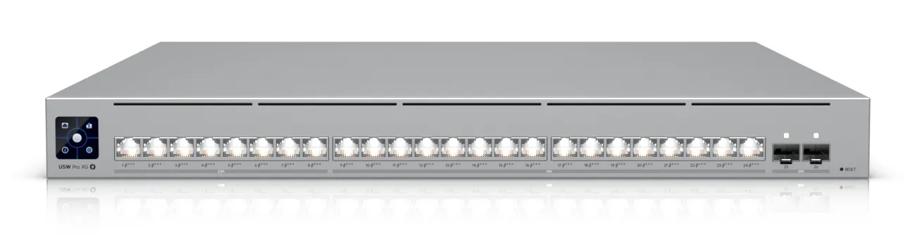Ubiquiti Networks USW-PRO-XG-24-POE - Kytkin, Harmaa