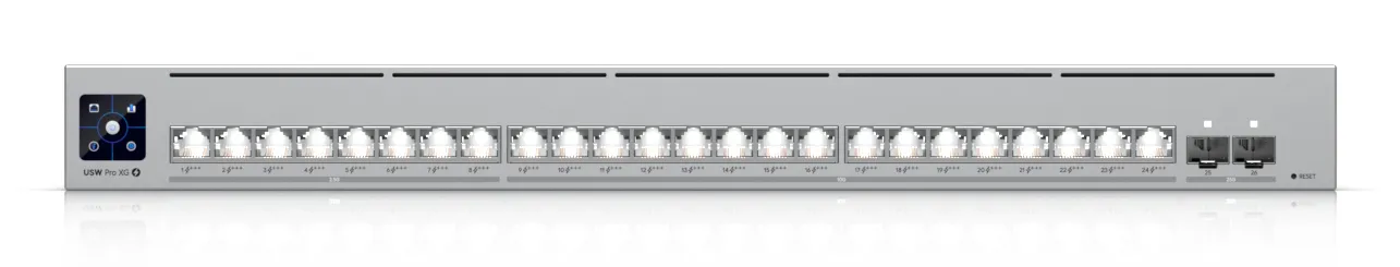 Ubiquiti Networks USW-PRO-XG-24-POE - Kytkin, Harmaa