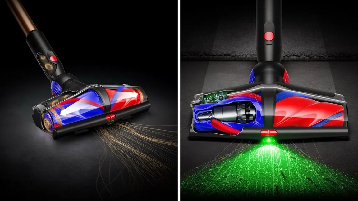 Dyson V16 Piston Animal Cordless Stick vacuum cleaner, Black/Copper